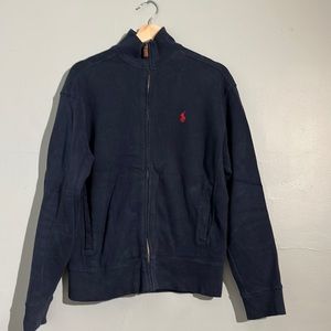 Polo Ralph Lauren Full Zip Collared Sweatshirt